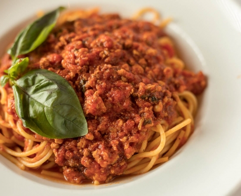 SPAGHETTI WITH MEAT SAUCE